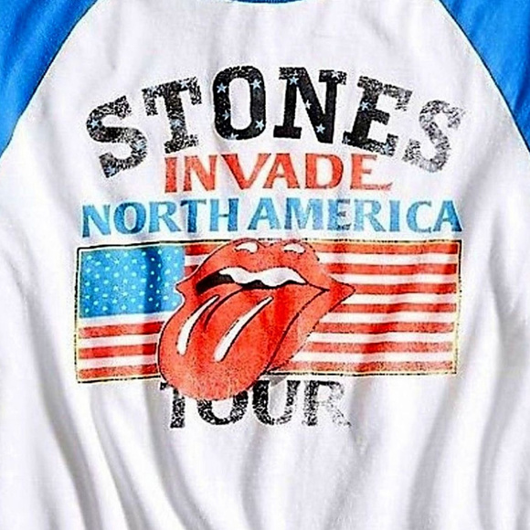 Lucky Brand Rolling Stones rock Official  l/s T-Shirt M Last made in USA NWT - Picture 2 of 3